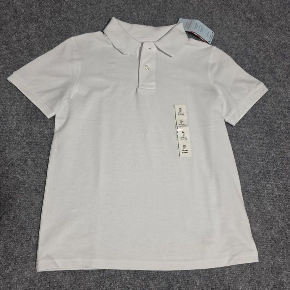 Boys Polo Shirt Size M 8